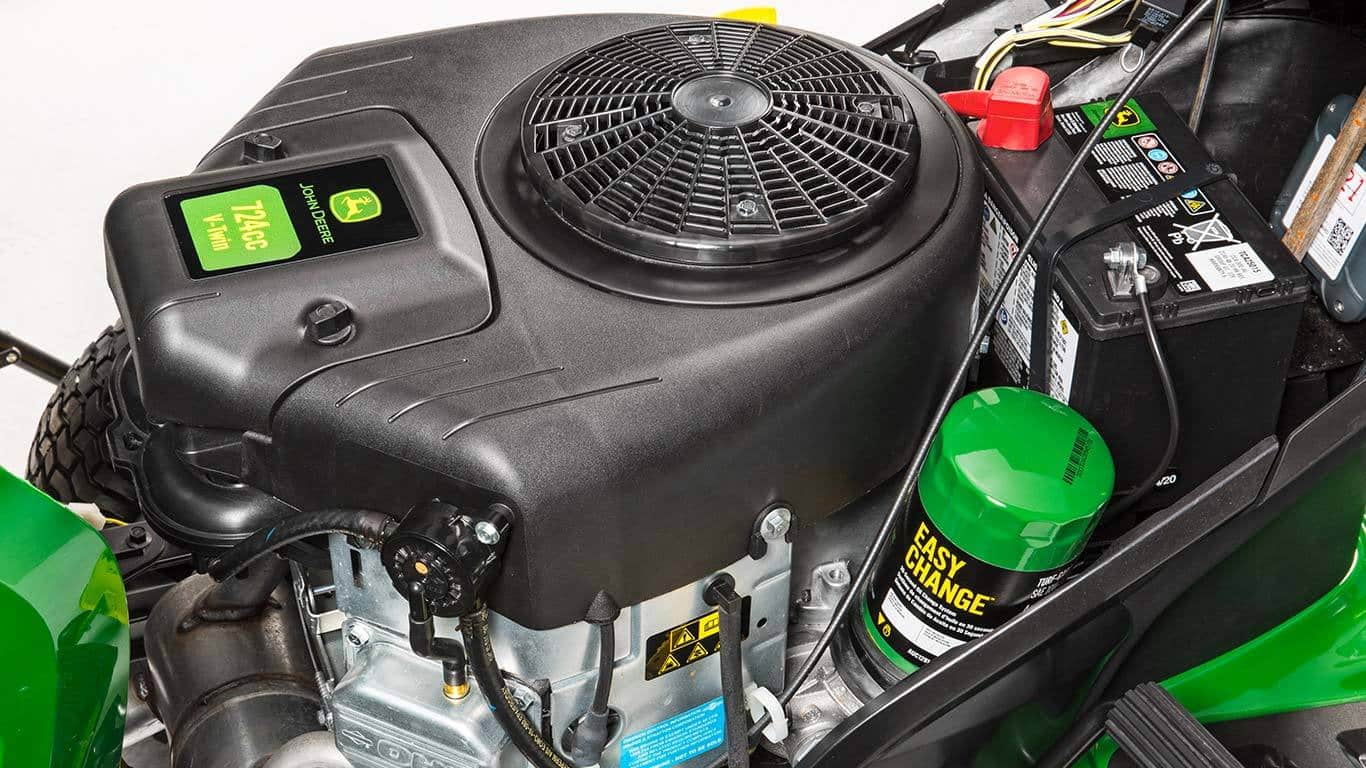 John Deere X167 Ride-on Lawnmower image 3