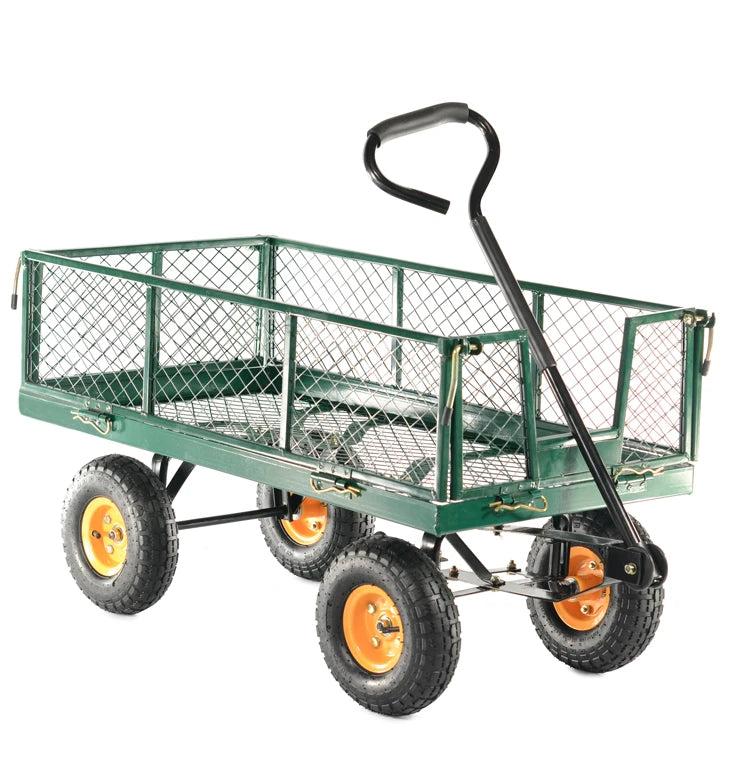 Cobra GCT300 300kg Hand Cart With Drop Down Sides image 0