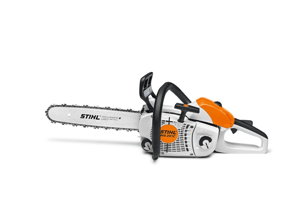 STIHL MS 201 C-M Petrol Chainsaw - 35 cm / 14" Guide Bar image 1