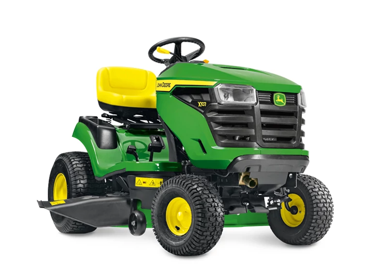 John Deere X107 Ride-on Lawn Mower image 0