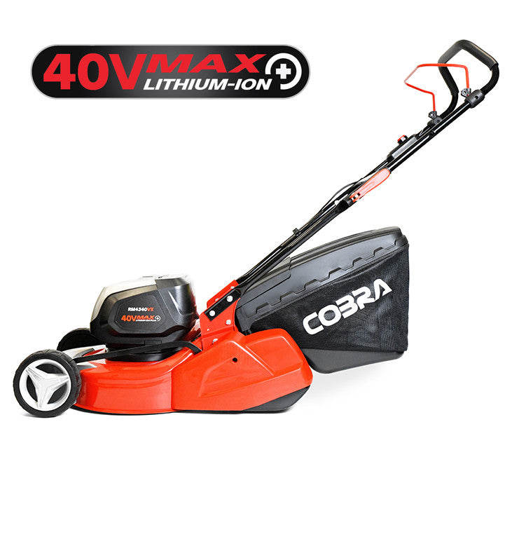 Cobra RM4340VX 17" 40V Max+ Cordless Rear Roller Lawnmower image 2