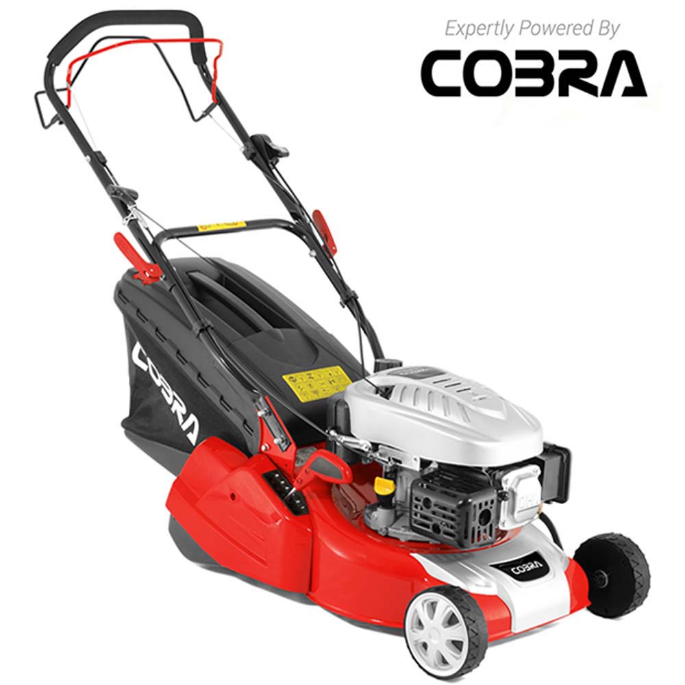 Cobra RM40SPC 16″ Petrol Lawnmower Roller Self Propelled image 0