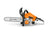 STIHL MS 162 Petrol Chainsaw - 30 cm / 12" Guide Bar image 2