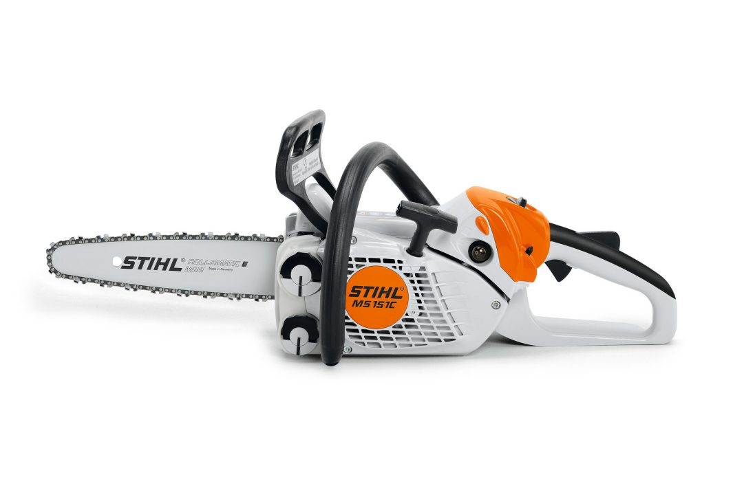 STIHL MS 151 C-E Petrol Chainsaw - 25 cm / 10" Guide Bar image 1