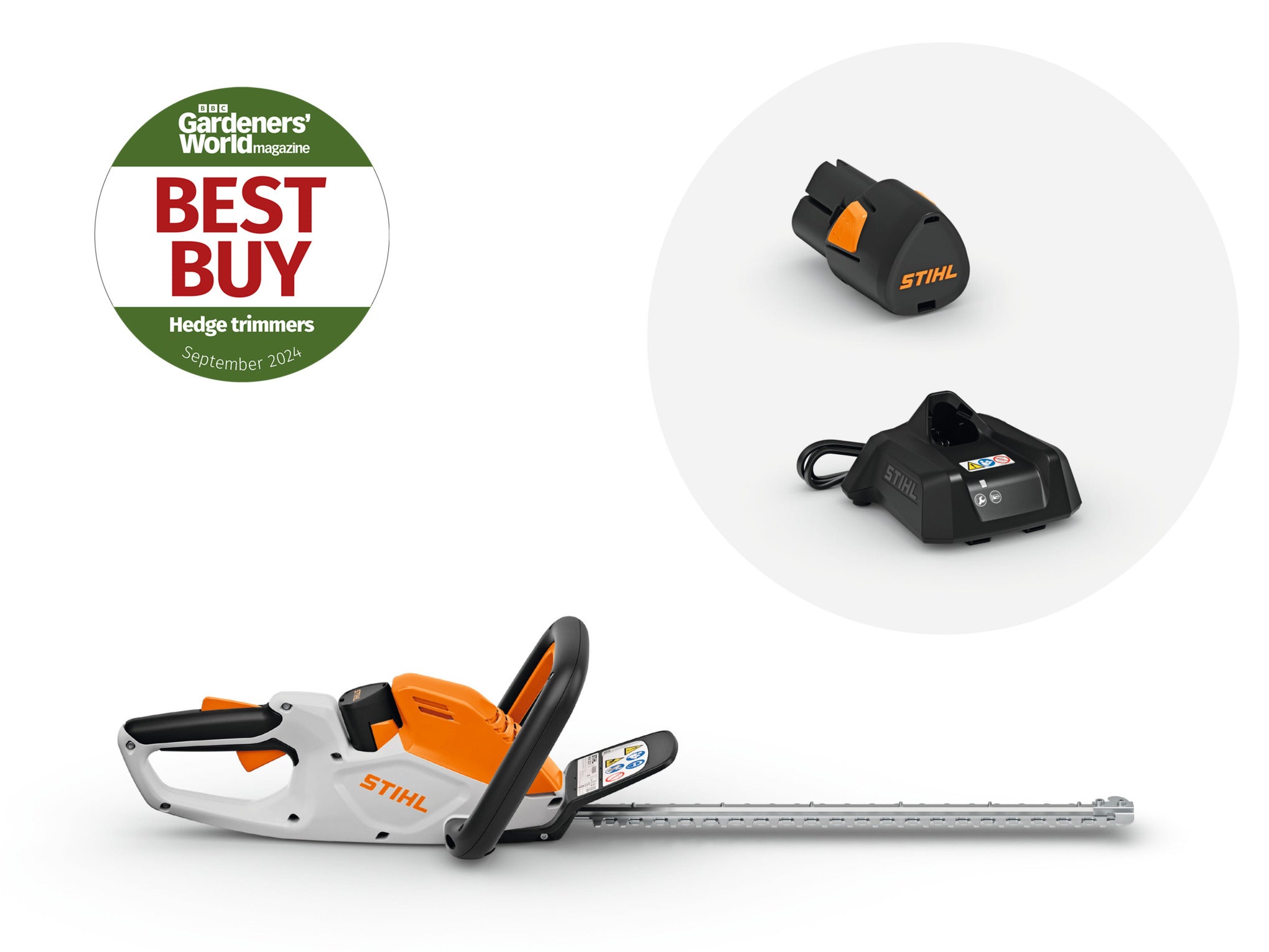 STIHL HSA 30 Cordless Hedge Trimmer Kit - Blade Length 45 cm / 18" image 0
