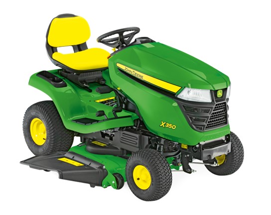 John Deere X350 Ride-on Lawnmower image 0