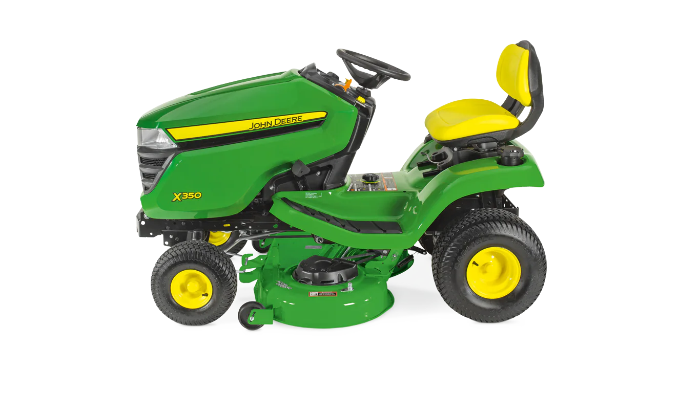 John Deere X350 Ride-on Lawnmower image 2