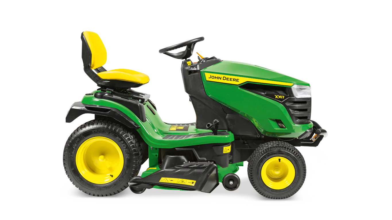 John Deere X167 Ride-on Lawnmower image 7