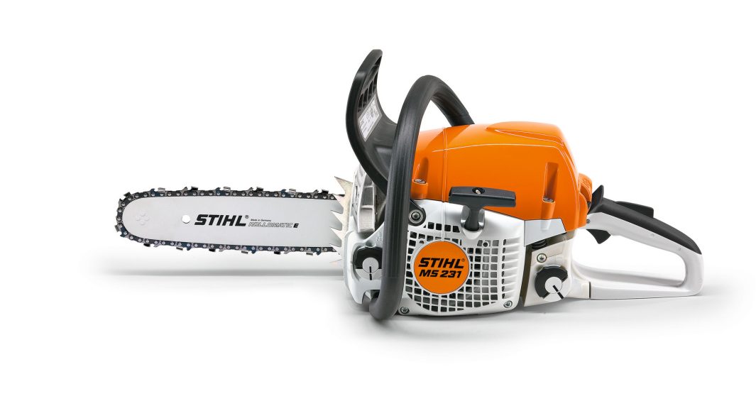 STIHL MS 231 Petrol Chainsaw - 35 cm / 14" Guide Bar image 1