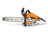 STIHL MS 182 C-BE Petrol Chainsaw - 35 cm / 14" Guide Bar image 2