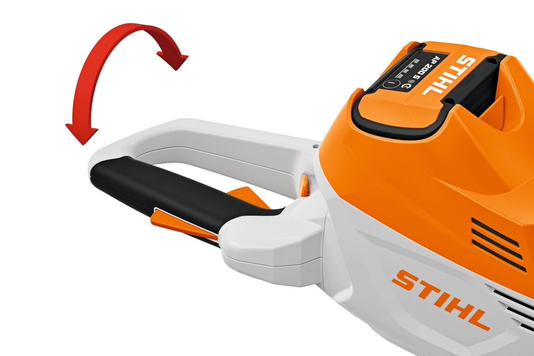 STIHL HSA 100 Cordless Hedge Trimmer Tool Only - Blade Length 60 cm / 24" image 3