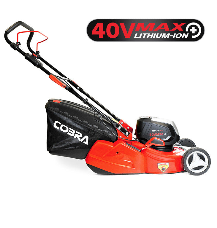Cobra RM4340VX 17" 40V Max+ Cordless Rear Roller Lawnmower image 3