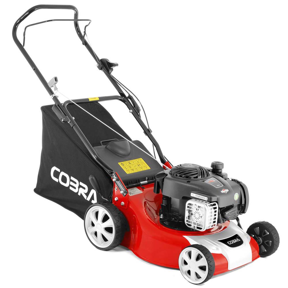 Cobra M40B 16″ Petrol Lawnmower Briggs & Stratton Engine image 0