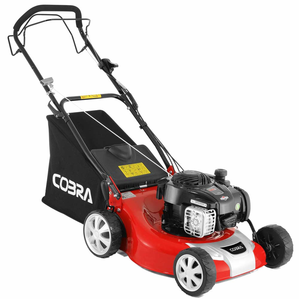 Cobra M46SPB 18″ Petrol Lawnmower Briggs & Stratton Engine Self Propelled image 0
