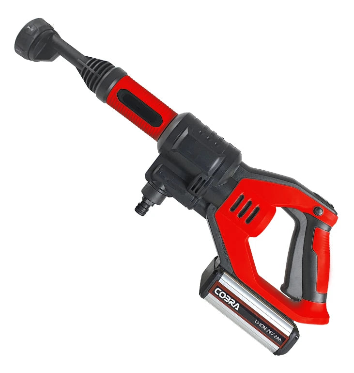 Cobra PW18024V 24v Pressure Washer with Attachments image 1