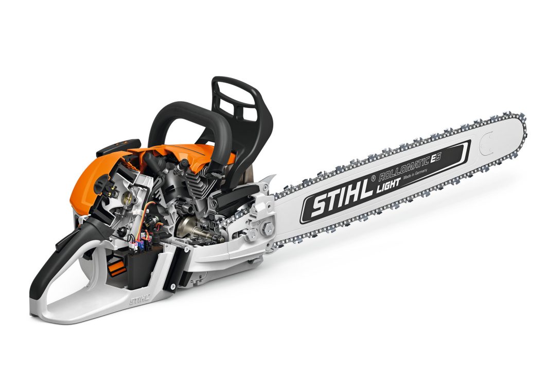 STIHL MS 500i Petrol Chainsaw - 63 cm / 25" Guide Bar image 2