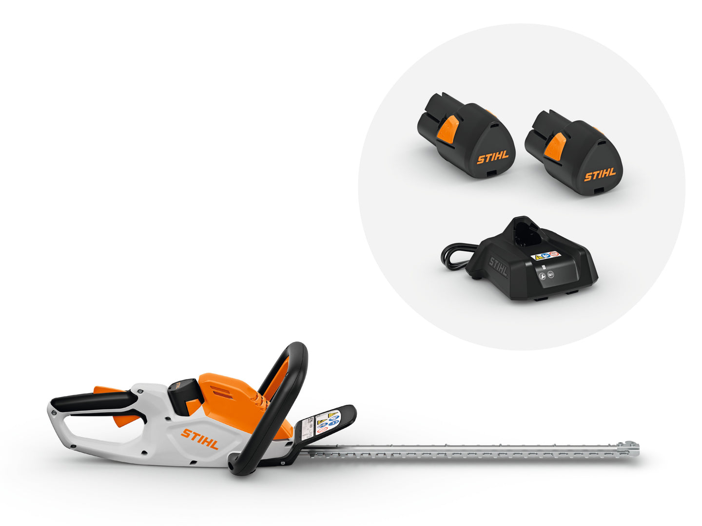 STIHL HSA 40 Cordless Hedge Trimmer Kit - Blade Length 50 cm / 20" image 0