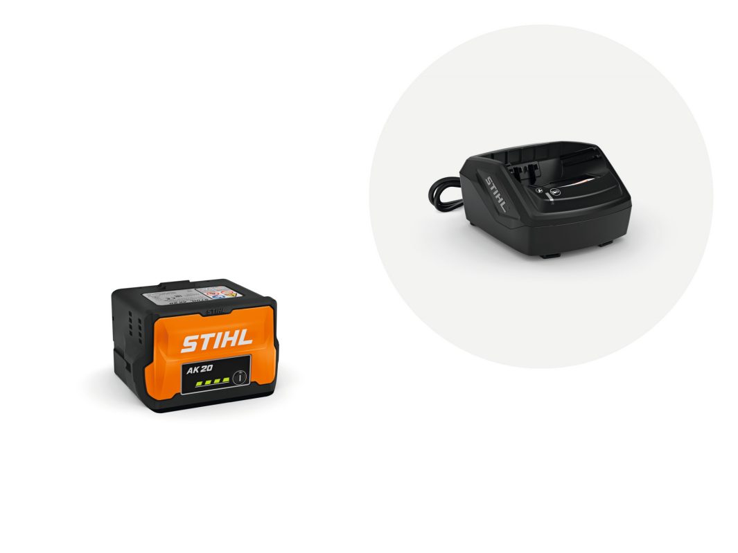 STIHL Starter Set AK 20 Battery &amp; AL 101 Charger image 0
